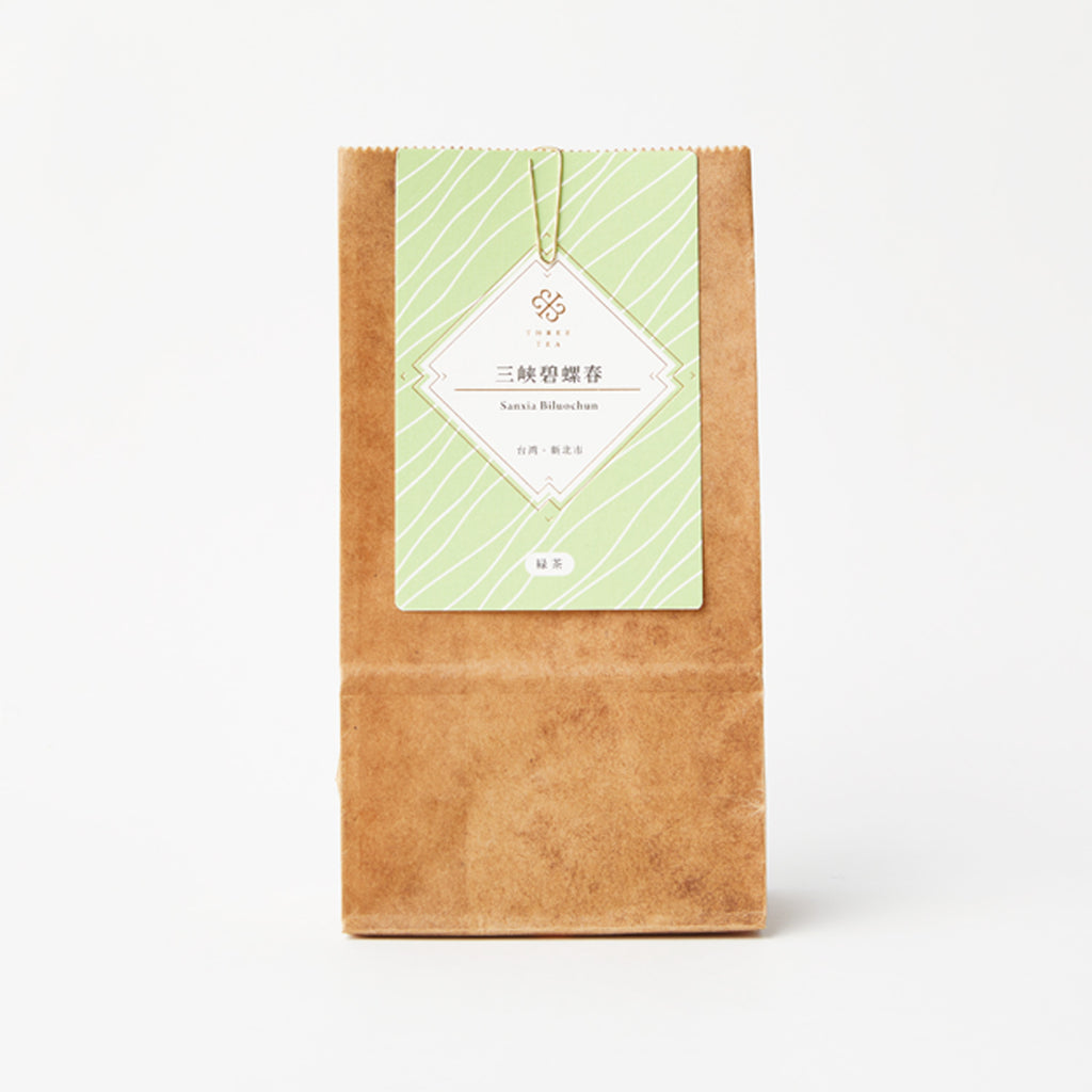 三峡碧螺春15g(台湾･新北市産)-フワフワとした茶葉から香る美しい釜香-