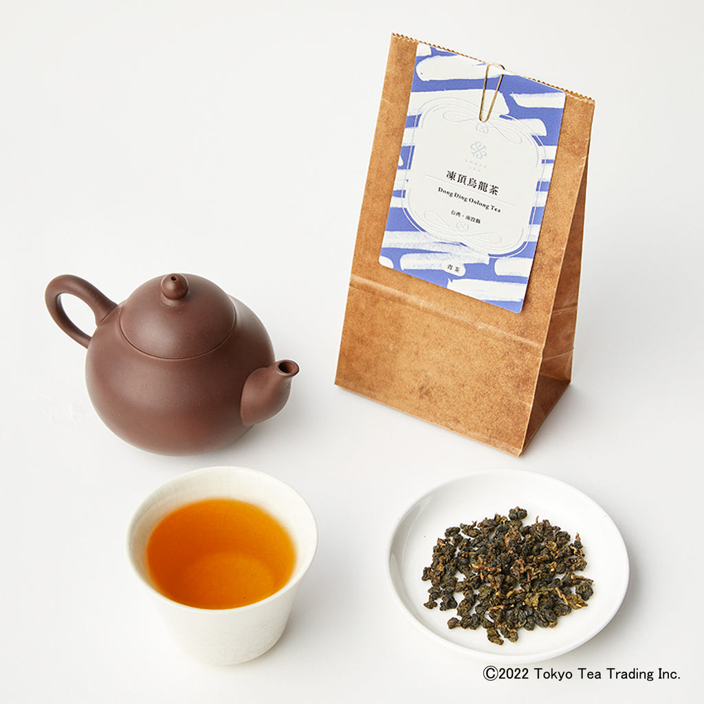 凍頂烏龍茶15g(台湾･南投縣産)-ほのかな果実味ですっきりした飲み口の台湾烏龍茶-